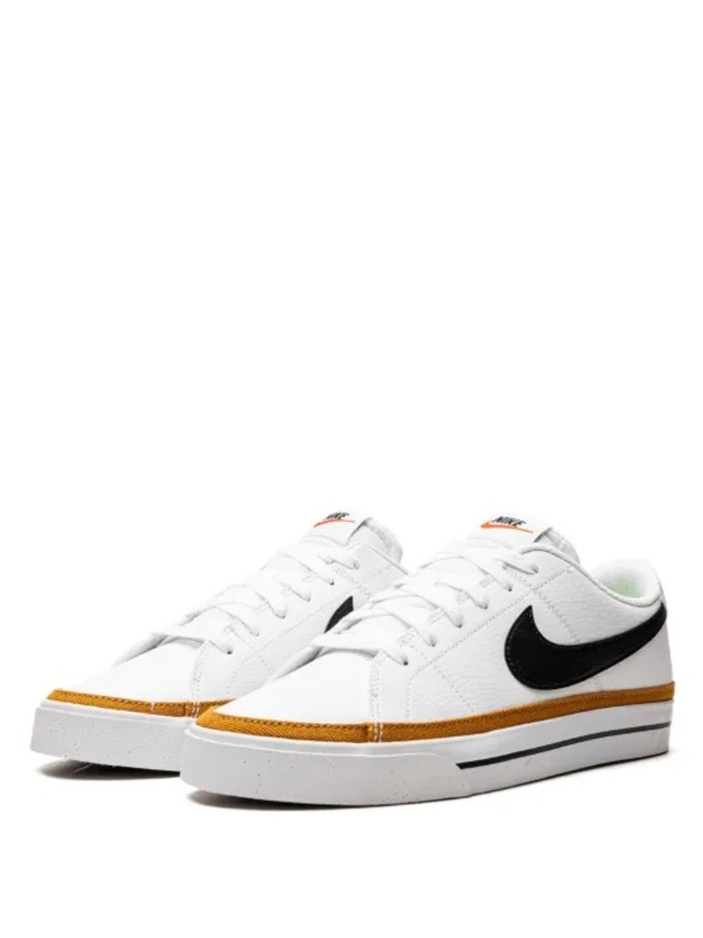 Nike Court Legacy Next Nature White Black Desert Ochre Men's Size 10 Classic